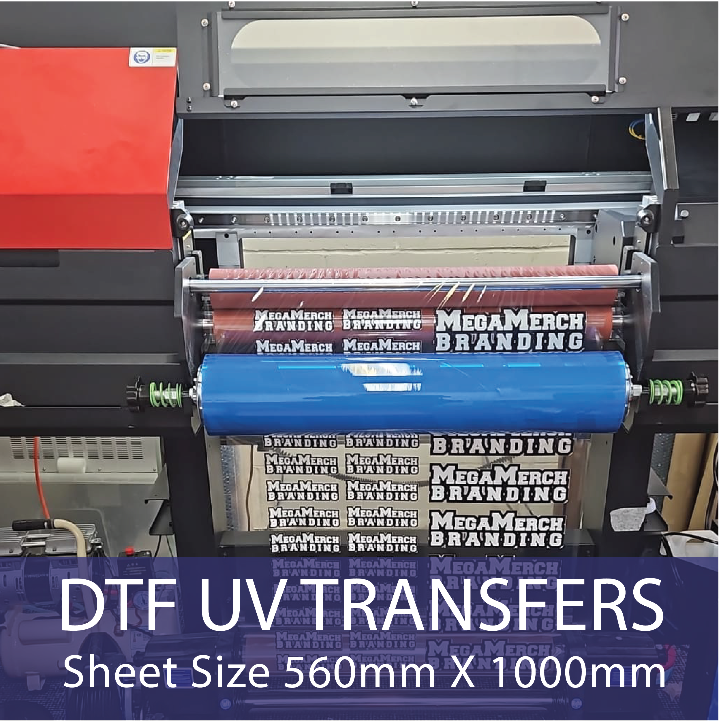 DTF UV - 560mm x 1000mm (Gang Sheet) – Mega Merch Branding Ltd